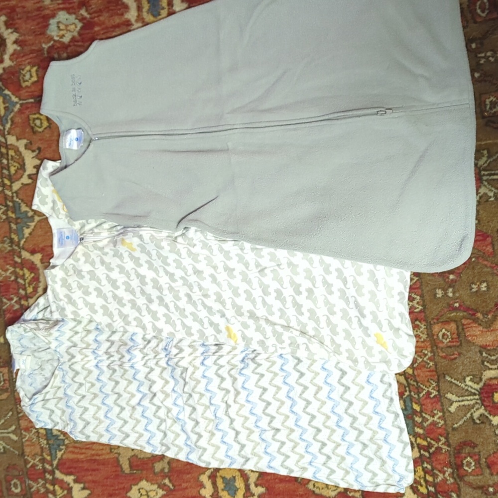 Set of three sleep sacks
